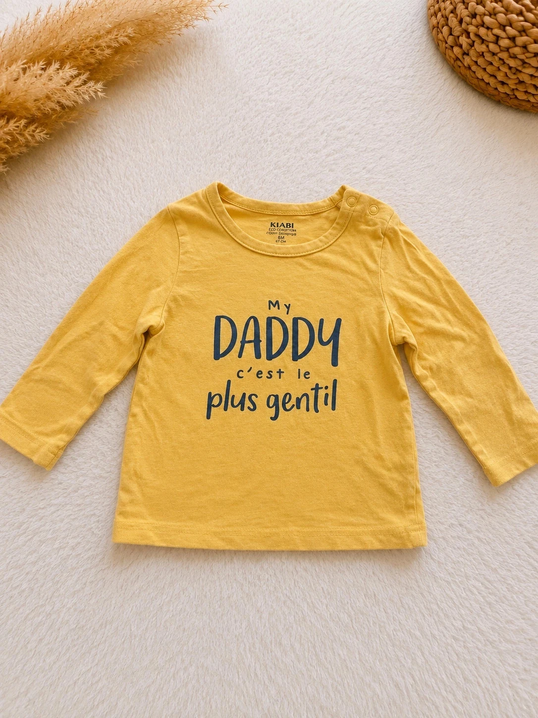 T-shirt bébé Kiabi – Taille 6 mois – Très bon état